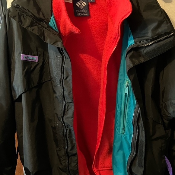 Columbia brand—2 jkts in 1–Mens Whirlibird Interchangeable Coat System, med. - Picture 3 of 5